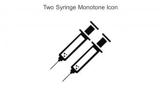 Two Syringe Monotone Icon In Powerpoint Pptx Png And Editable Eps Format