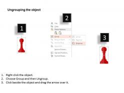 Two teams of pawns with leadership diplomacy flat powerpoint design