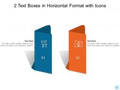 Two Text Boxes Rectangular Business Promotion Horizontal Development Strategies Product