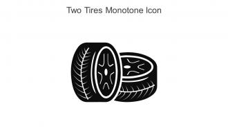 Two Tires Monotone Icon In Powerpoint Pptx Png And Editable Eps Format