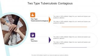 Two Type Tuberculosis Contagious In Powerpoint And Google Slides Cpb