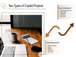 Two types of capital projects