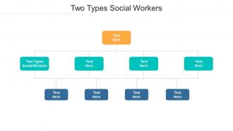 Two types social workers ppt powerpoint presentation professional background cpb