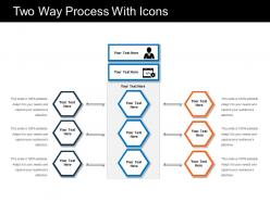 Two way process with icons