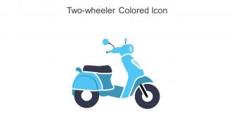 Two Wheeler Colored Icon In Powerpoint Pptx Png And Editable Eps Format
