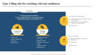 Type 2 Bing Ads For Reaching Relevant Paid Media Advertising Guide For Small MKT SS V