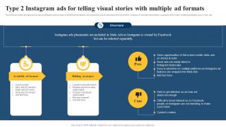 Type 2 Instagram Ads For Telling Visual Paid Media Advertising Guide For Small MKT SS V