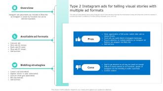 Type 2 Instagram Ads For Telling Visual Stories With Multiple Driving Sales Revenue MKT SS V