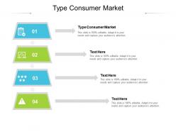 Type consumer market ppt powerpoint presentation styles graphics template cpb