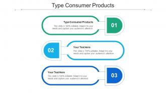 Type consumer products ppt powerpoint presentation layouts display cpb
