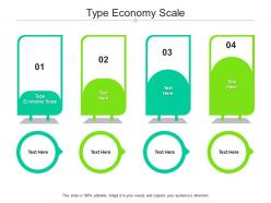 Type economy scale ppt powerpoint presentation layouts clipart cpb