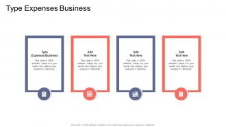 Type Expenses Business In Powerpoint And Google Slides Cpb