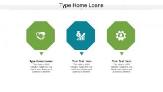 Type home loans ppt powerpoint presentation ideas files cpb