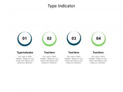 Type indicator ppt powerpoint presentation professional model cpb