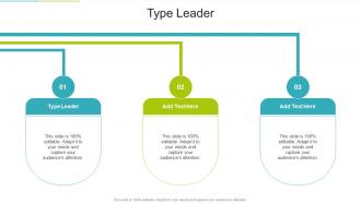 Type Leader In Powerpoint And Google Slides Cpb