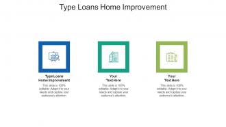 Type loans home improvement ppt powerpoint presentation ideas rules cpb