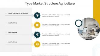 Type Market Structure Agriculture In Powerpoint And Google Slides Cpb