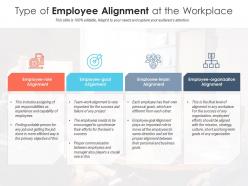 Type Of Employee Alignment At The Workplace