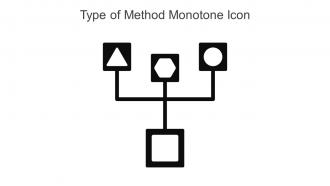 Type Of Method Monotone Icon In Powerpoint Pptx Png And Editable Eps Format