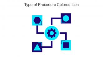 Type Of Procedure Colored Icon In Powerpoint Pptx Png And Editable Eps Format