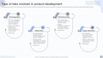 Type Of Risks Involved In Product Development