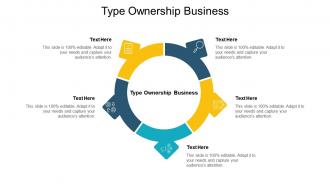 Type ownership business ppt powerpoint presentation inspiration mockup cpb