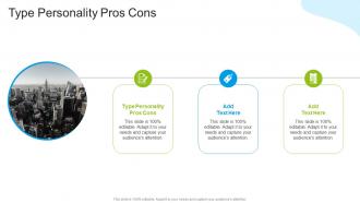 Type Personality Pros Cons In Powerpoint And Google Slides Cpb