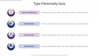 Type Personality Quiz In Powerpoint And Google Slides Cpb