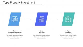 Type Property Investment Ppt Powerpoint Presentation File Outfit Cpb