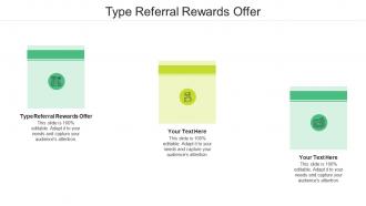 Type referral rewards offer ppt powerpoint presentation styles graphic images cpb