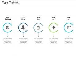 Type training ppt powerpoint presentation inspiration layout ideas cpb