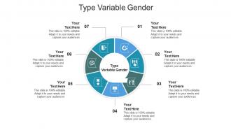 Type variable gender ppt powerpoint presentation pictures shapes cpb