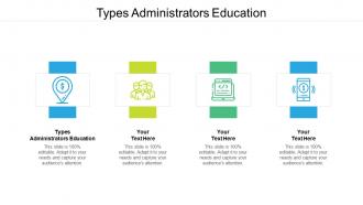 Types administrators education ppt powerpoint presentation file skills cpb