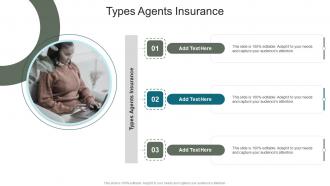 Types Agents Insurance In Powerpoint And Google Slides Cpb