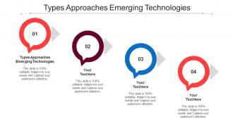 Types Approaches Emerging Technologies Ppt Powerpoint Presentation Inspiration Cpb