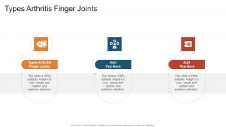Types Arthritis Finger Joints In Powerpoint And Google Slides Cpb