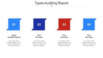 Types Auditing Report Ppt Powerpoint Presentation Show Deck Cpb