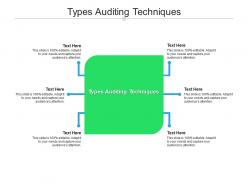 Types auditing techniques ppt powerpoint presentation show tips cpb