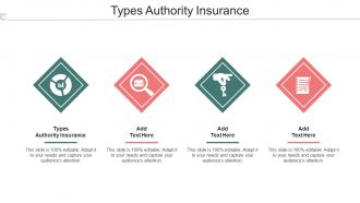 Types Authority Insurance Ppt Powerpoint Presentation Model Slides Cpb