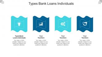 Types bank loans individuals ppt powerpoint presentation designs cpb