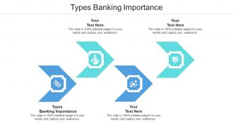 Types banking importance ppt powerpoint presentation portfolio deck cpb