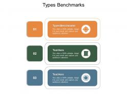 Types benchmarks ppt powerpoint presentation icon pictures cpb