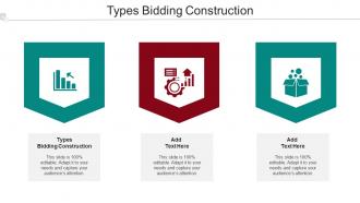 Types Bidding Construction Ppt Powerpoint Presentation Inspiration File Formats Cpb
