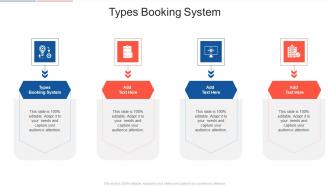 Types Booking System In Powerpoint And Google Slides Cpb
