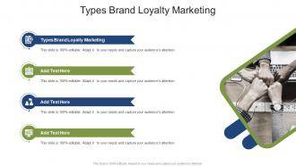 Types Brand Loyalty Marketing In Powerpoint And Google Slides Cpb