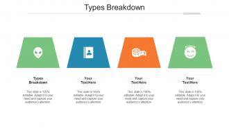 Types Breakdown Ppt Powerpoint Presentation Icon Microsoft Cpb