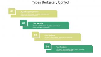 Types budgetary control ppt powerpoint presentation infographics inspiration cpb
