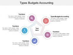 Types budgets accounting ppt powerpoint presentation gallery slide cpb