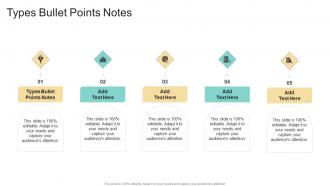 Types Bullet Points Notes In Powerpoint And Google Slides Cpb