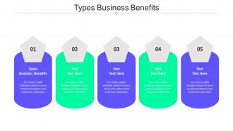 Types Business Benefits Ppt Powerpoint Presentation Model Gridlines Cpb